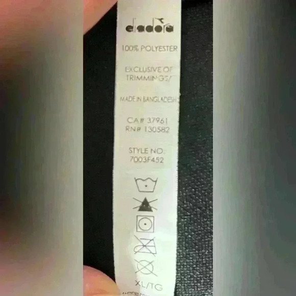 Diadora  Youth Jacket Size XL - Picture 10 of 12